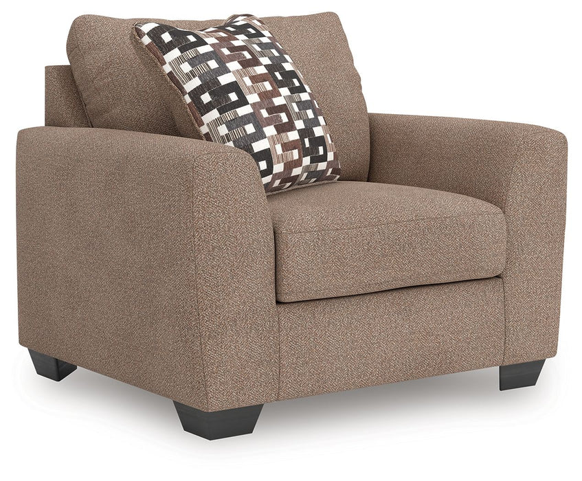 Triston-Peaks - Chair And A Half - Suede